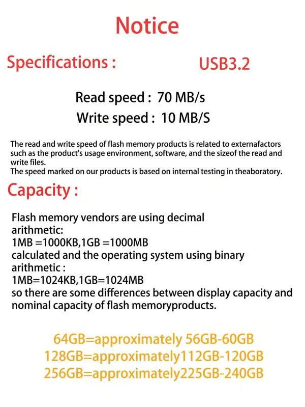 محرك أقراص فلاش USB 3.2 كبير السعة من Kingston بسعة 64 جيجابايت/128 جيجابايت/256 جيجابايت للسيارة والأغاني والكمبيوتر