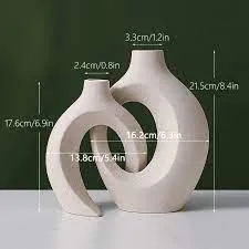 Wabi Sabi Style Retro Vase Creative High-End Niche Decoration Living