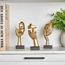 Gold Abstract Thinker